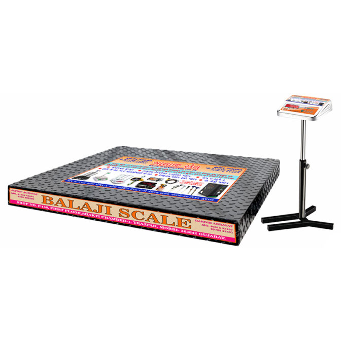 Balaji Scale 4 LoanCell Heavy Duty Platform Scale Electronic Weighing Scale